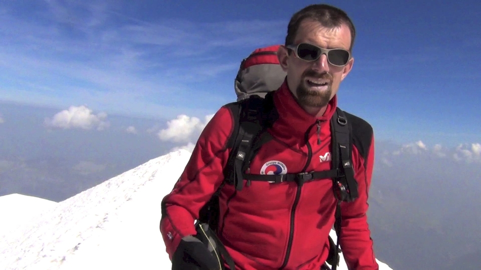 Didier Jourdain sommet du Mont Blanc