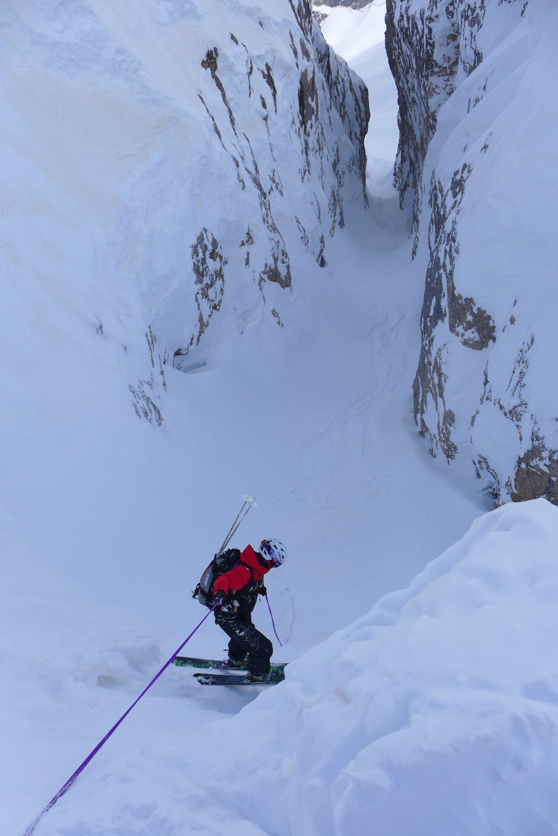 Entrée du Canyon de la marmolada