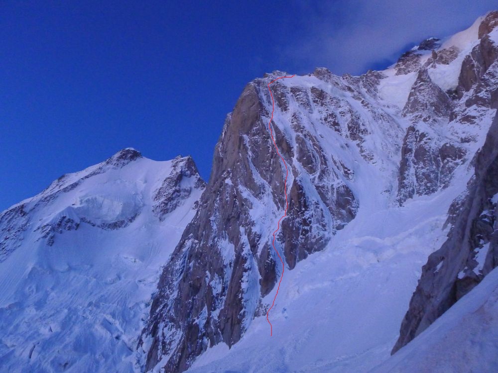 Grand Pilier d'Angle - Voie de Belges - Septembre 2014