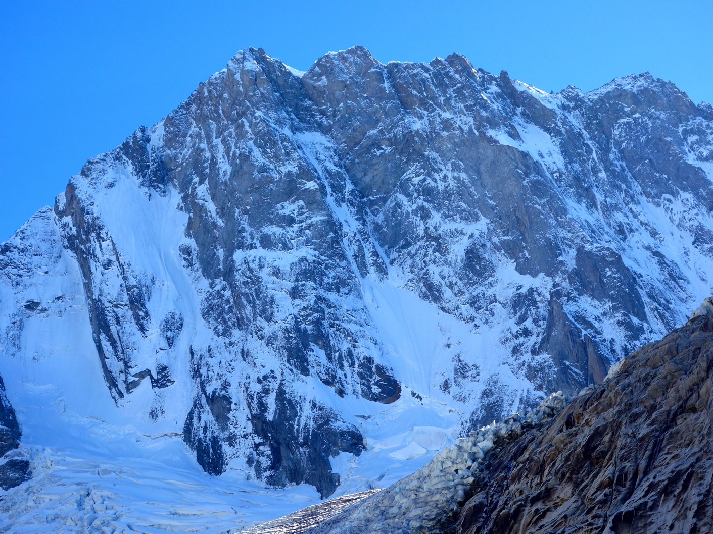 La face nord des grandes Jorasses