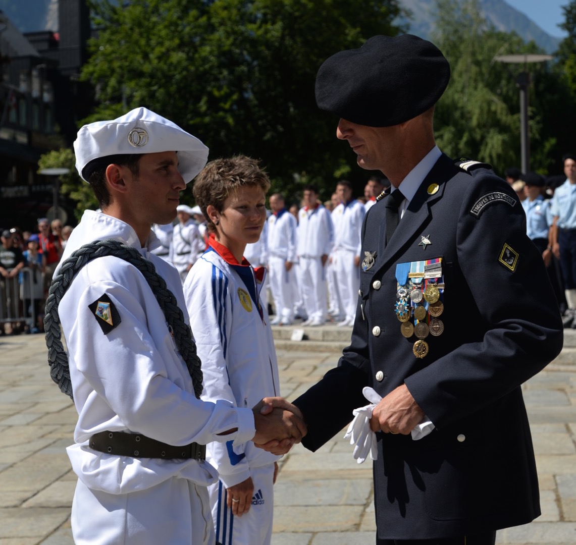 Passation de commandement Chamonix - Juillet 2015