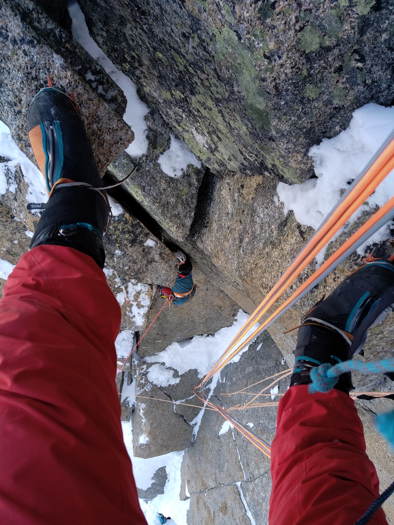 Ouverture Blaitière Blast - Aiguilles de Chamonix