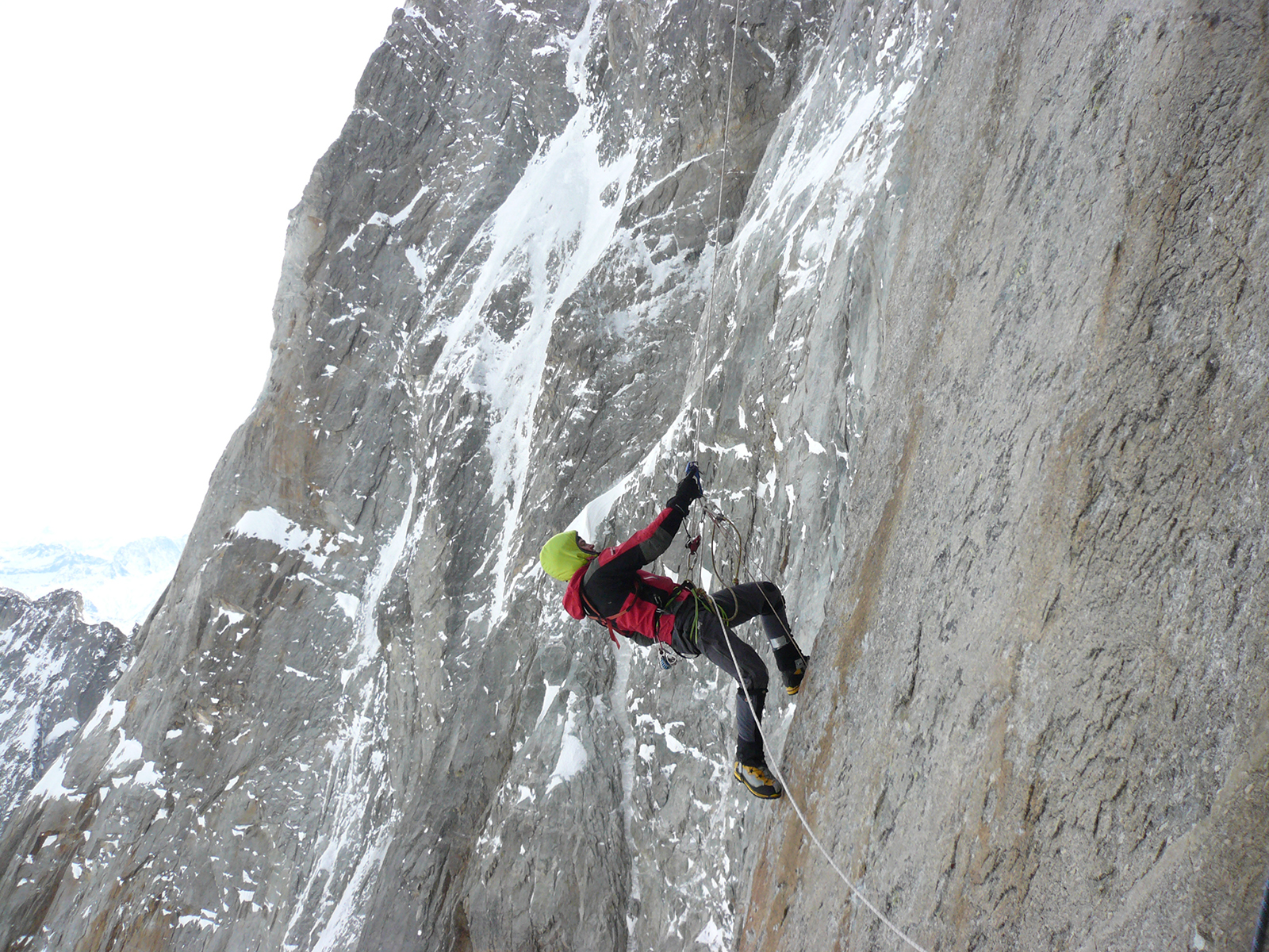 Hivernales aux Grandes Jorasses