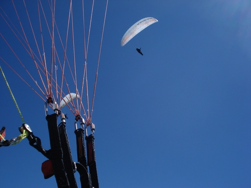 Soaring à l’Aiguille du Midi