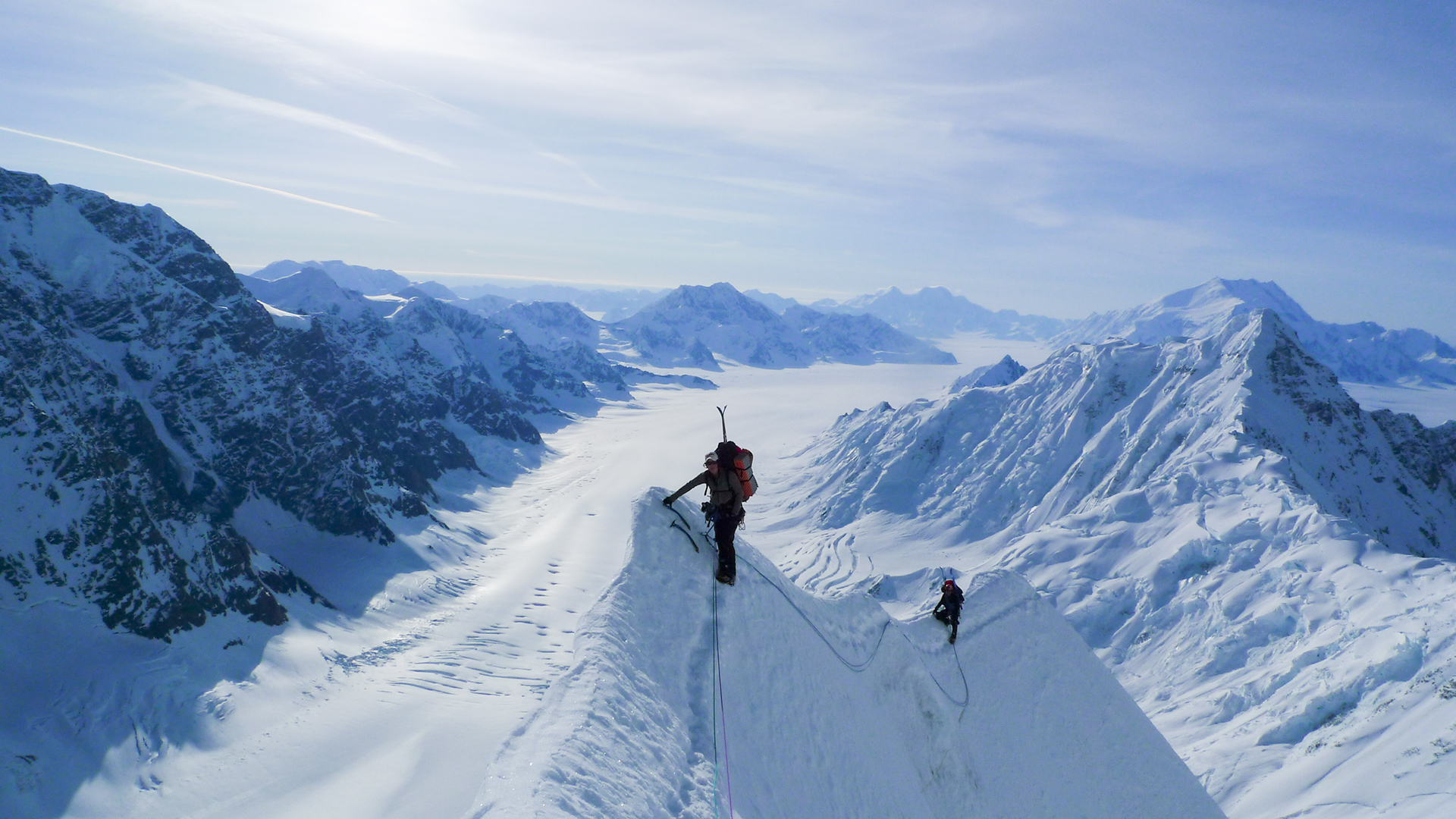 Amérique du nord : Les grandes arêtes neigeuse