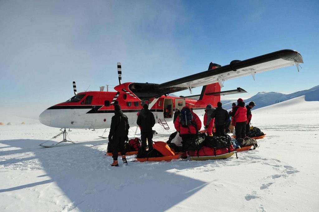 Départ pour Union Glacier