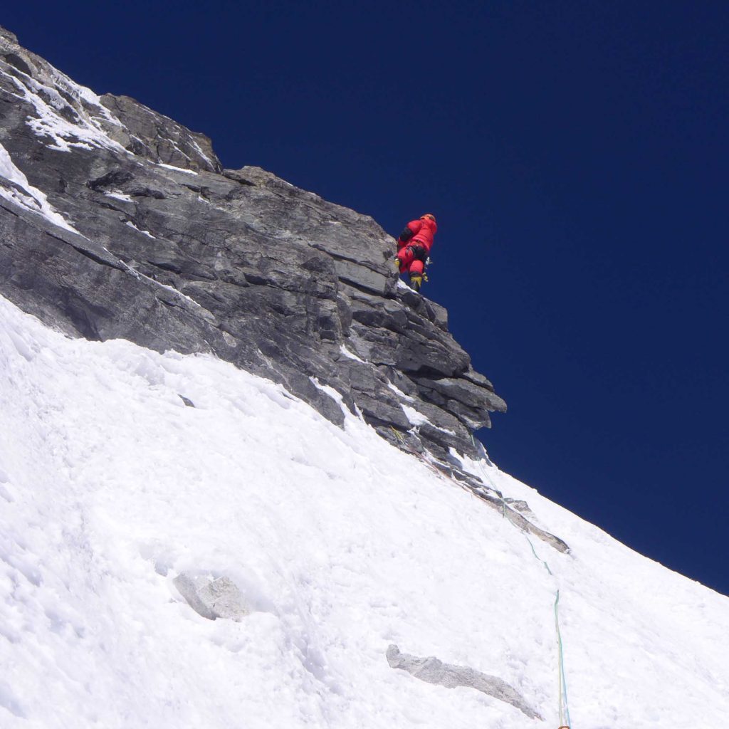 Le chasseur Bonniot dans le crux !