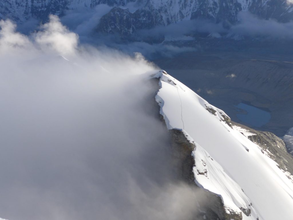 L'arête du Nyanang Ri