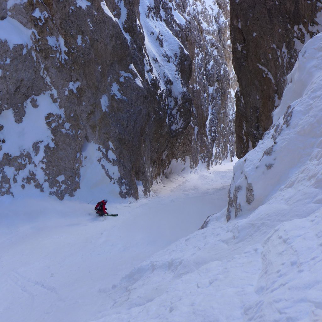 Le Chasseur Antoine Bletton dans le couloir Holzer