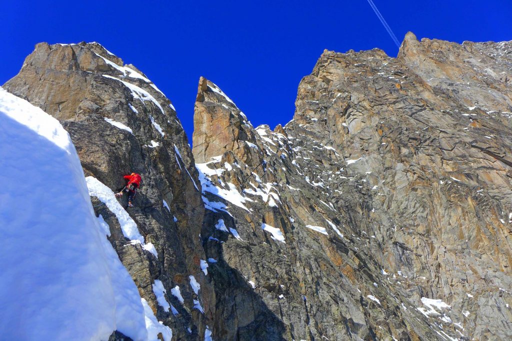 Les joies de l'alpinisme en hiver