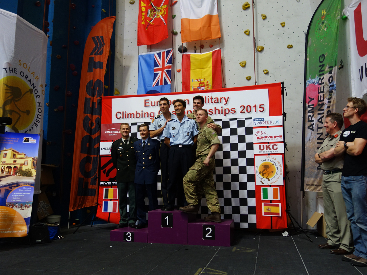 Championnat d’Europe Militaire d’escalade 2015. Pays de Galles.