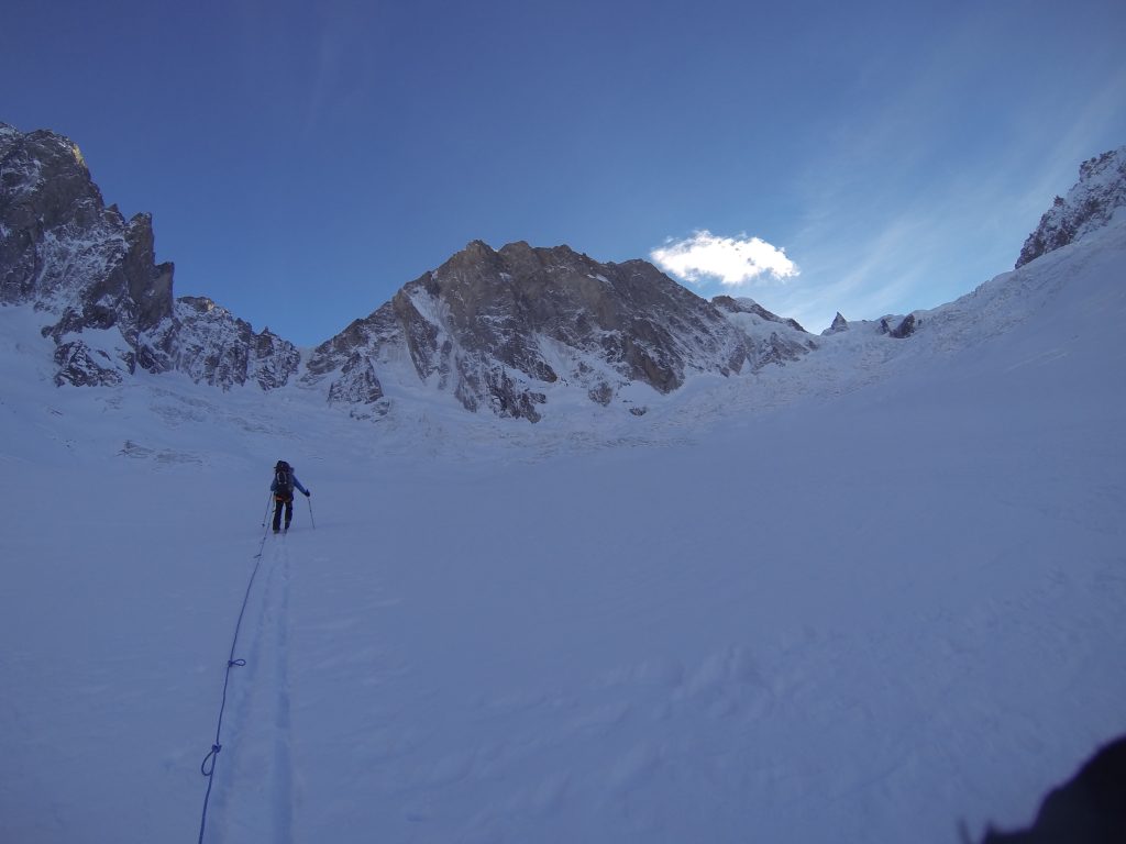 Approche de la Face Nord