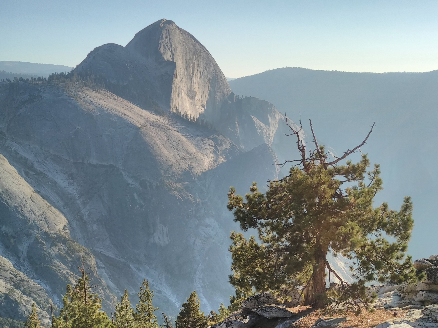 USA: Yosemite avec tout le groupe