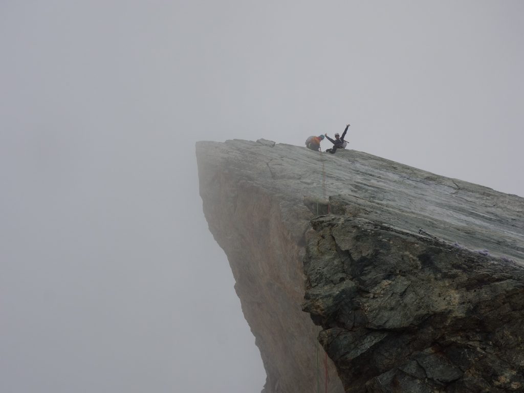 Sur les arêtes de la Meije