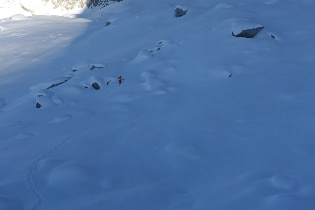 Ouverture Blaitière Blast - Aiguilles de Chamonix