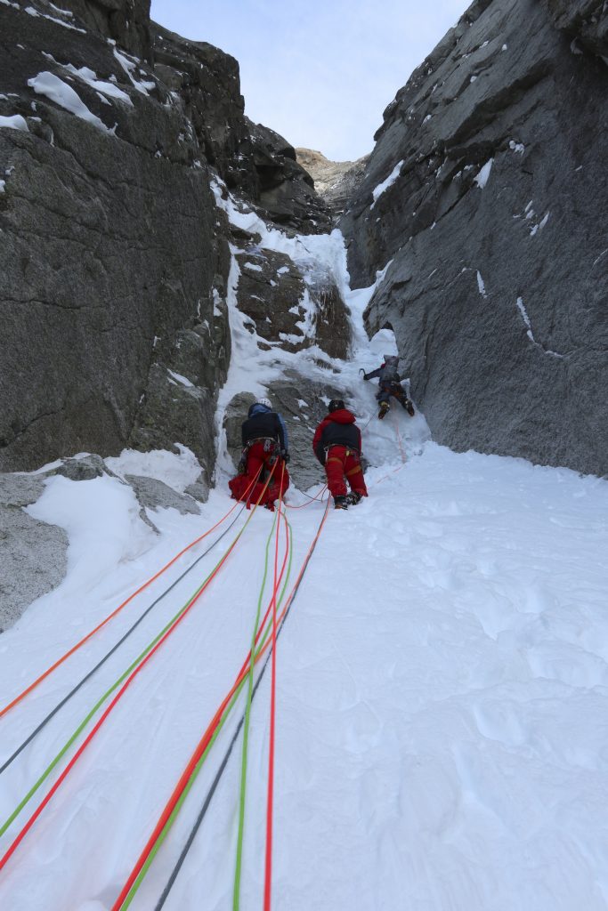 Ouverture Blaitière Blast - Aiguilles de Chamonix