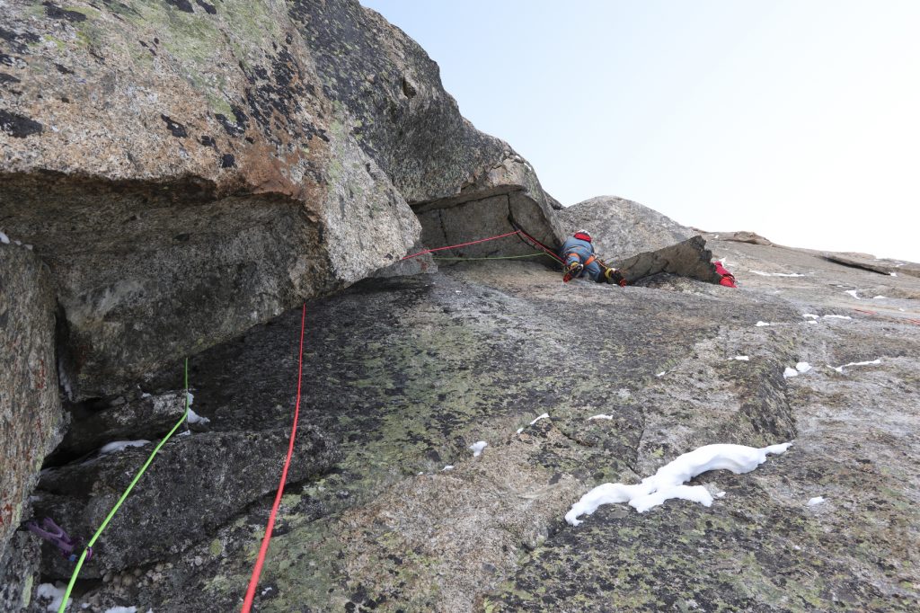 Ouverture Blaitière Blast - Aiguilles de Chamonix