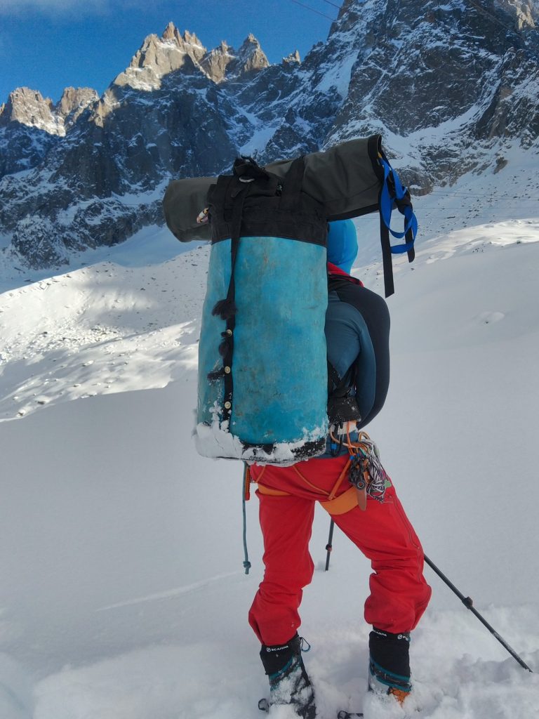 Ouverture Blaitière Blast - Aiguilles de Chamonix