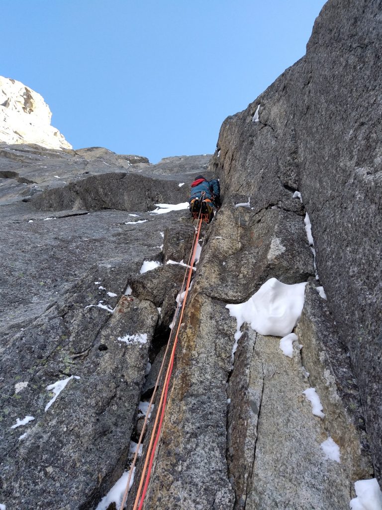 Ouverture Blaitière Blast - Aiguilles de Chamonix