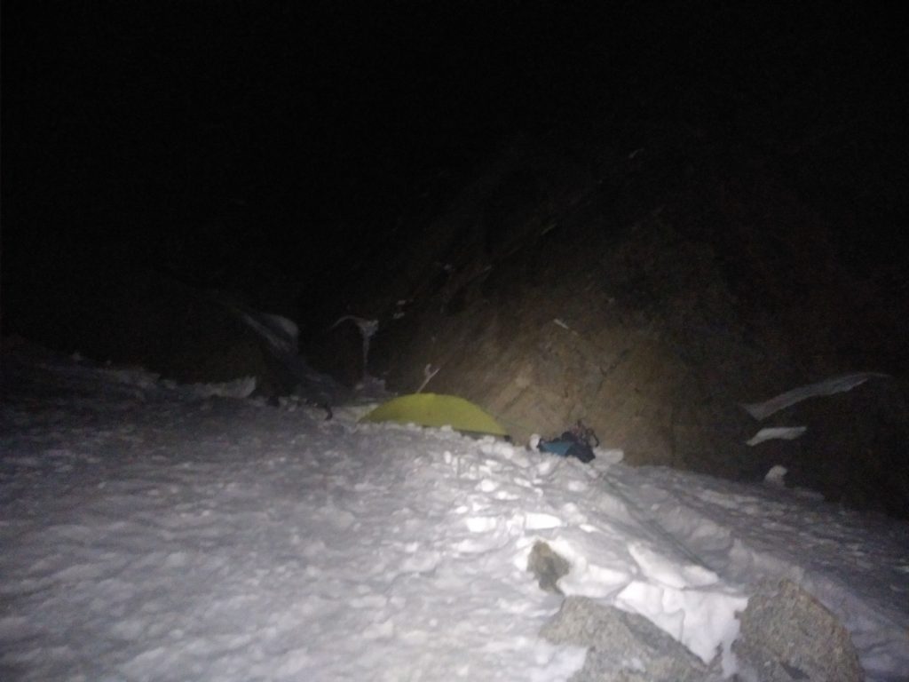 Ouverture Blaitière Blast - Aiguilles de Chamonix