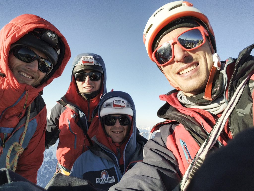 Nouvelle voie Blaitière Blast - Aiguilles de Chamonix