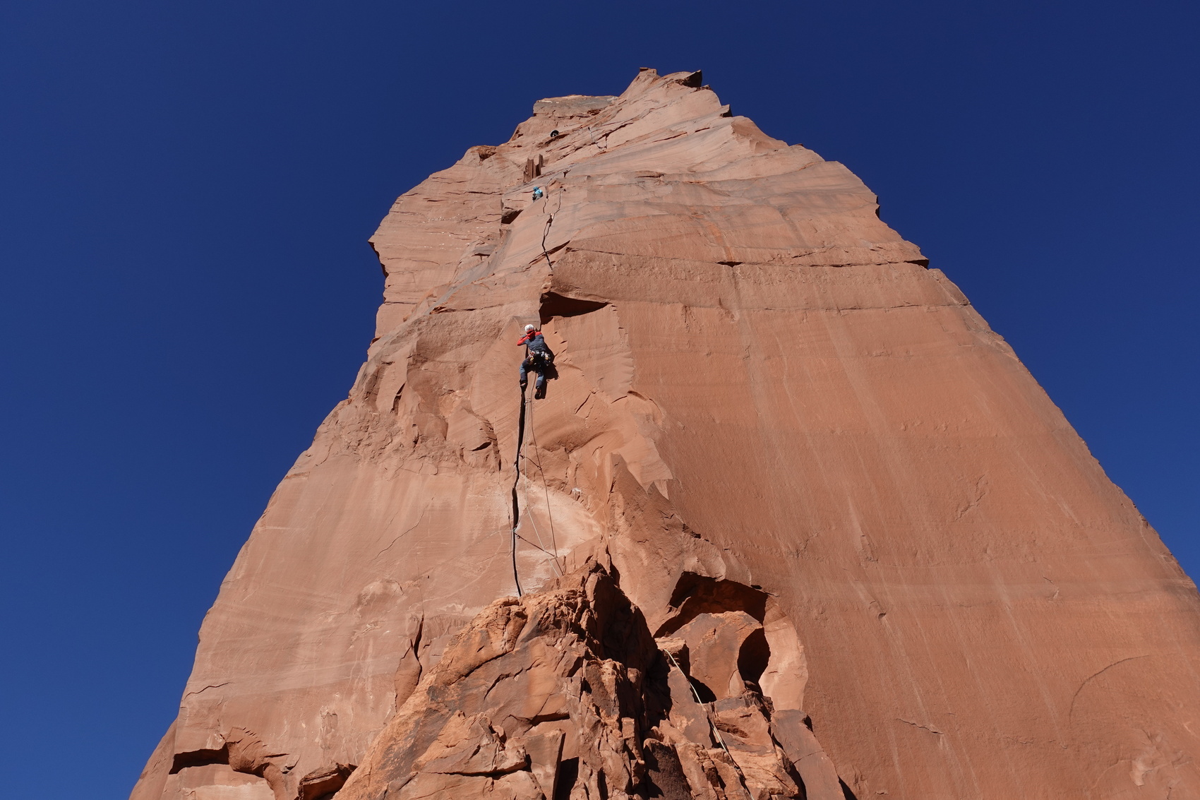 Utah: Escalade en fissure et Base-jump